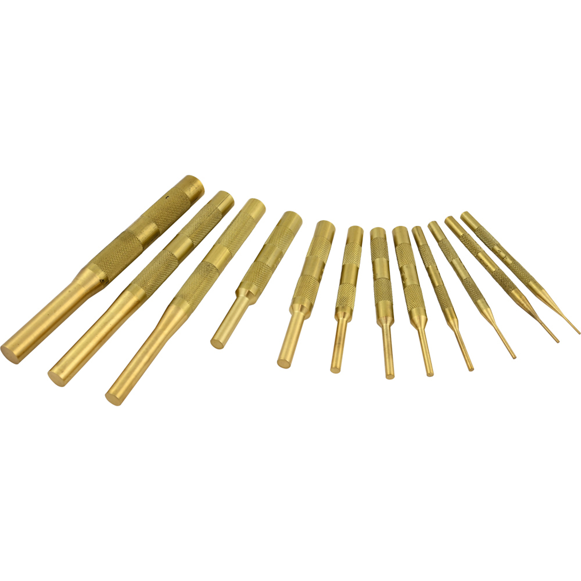 Gray Tools, Brass Pin Punch Set, Product Type Punch, Pieces (qty.) 13 Model# C12BPS